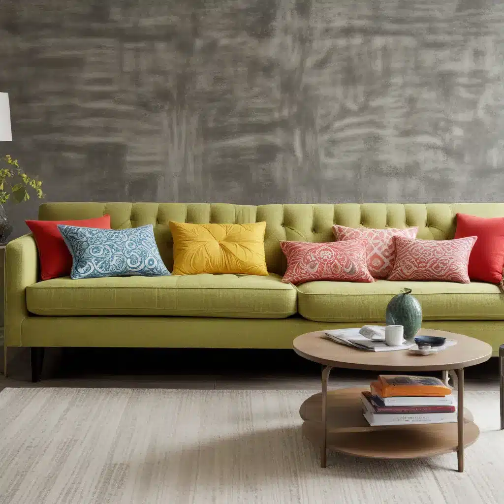 Personalize Your Sofa with Bold Fabric Choices