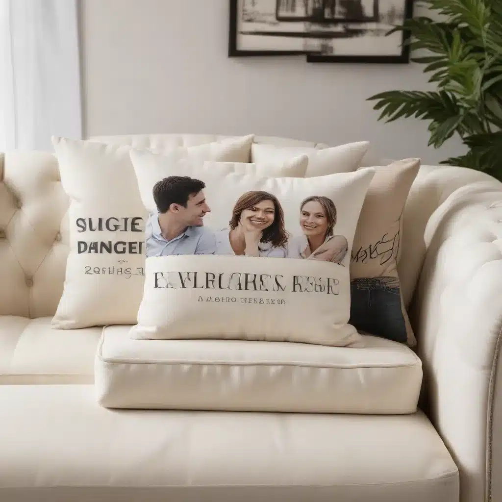 Personalized Pillows to Complement Your Family’s Custom Furniture