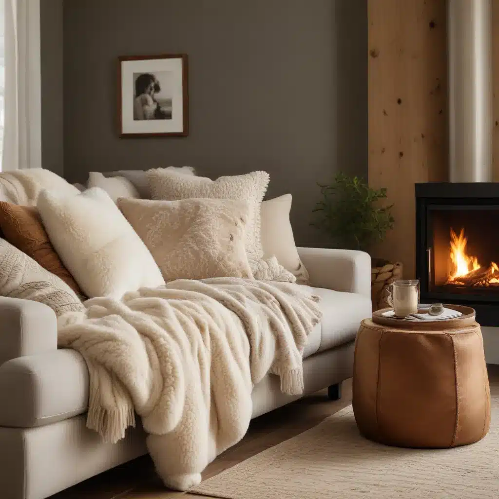 Plush Pile Fabrics Cultivate Cozy Hygge Moments in the Family Home