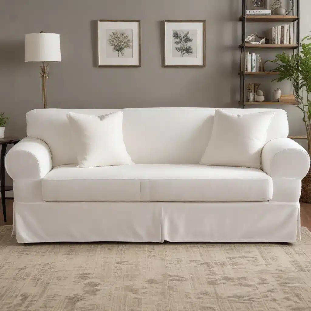 Removable Slipcovers for Easy Cleaning and Updating Family Furniture