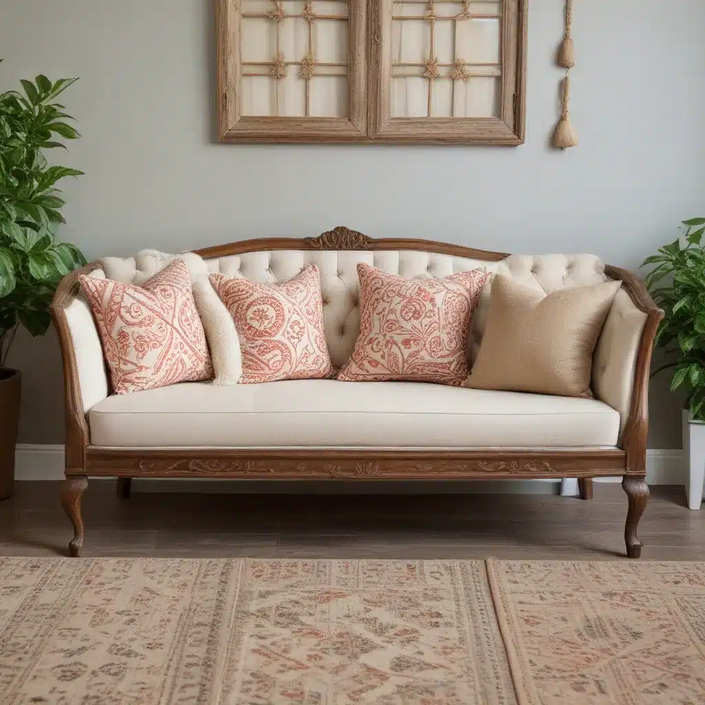 Repurpose Old Furniture into One-of-a-Kind Sofa Accents