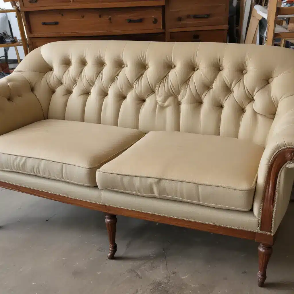 Revive a Vintage Sofa Through Reupholstery Techniques