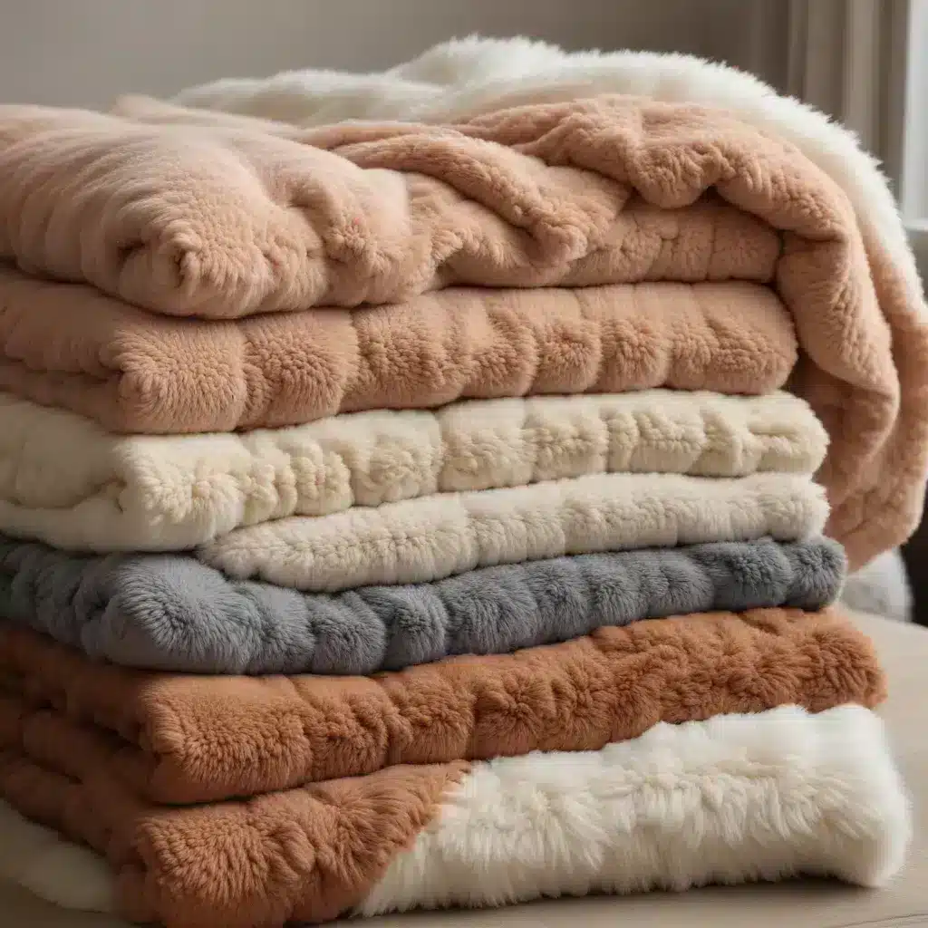 Snuggly Plush Pile Fabrics for Cozy Hygge Moments at Home