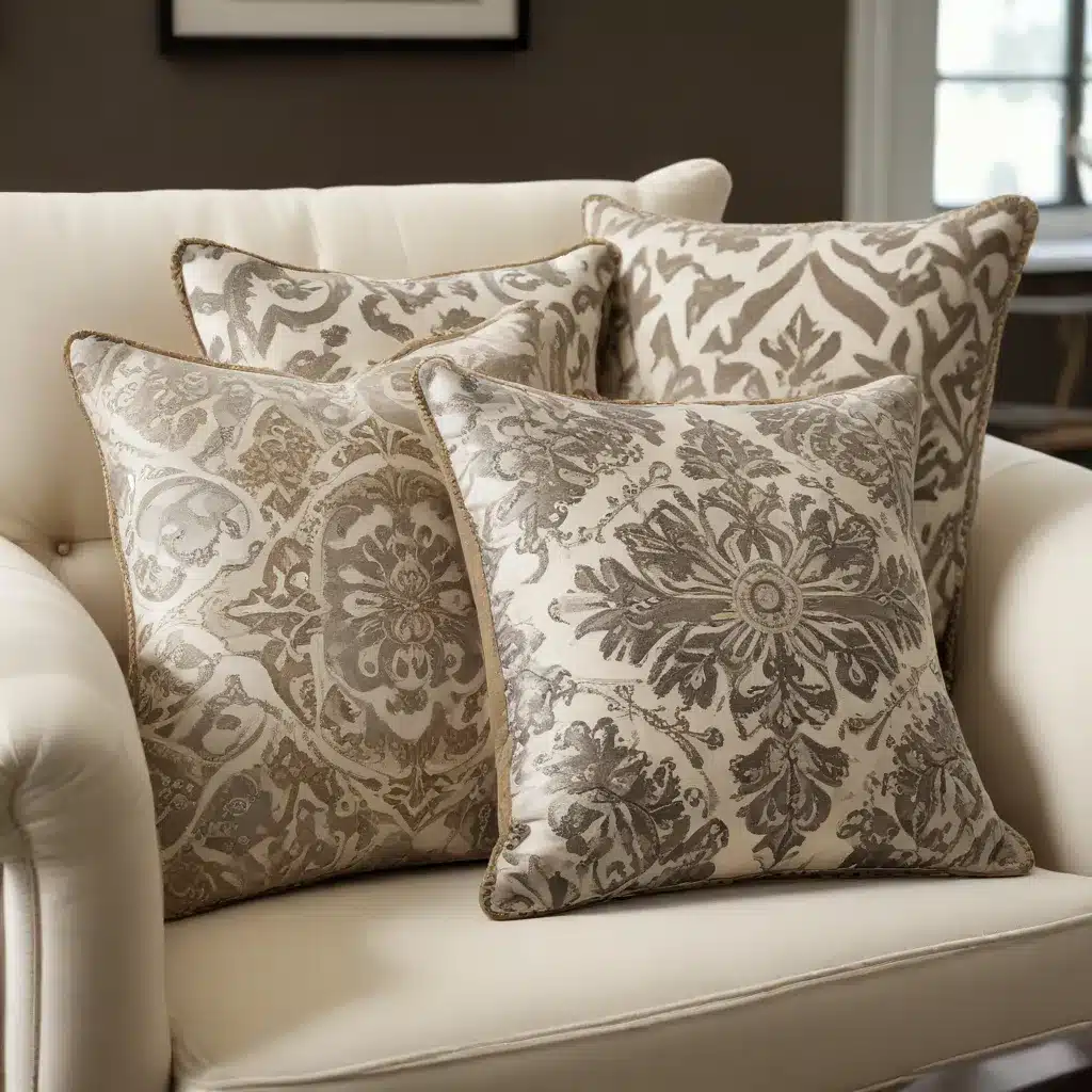 Sofa Spectacular: Accent Artistry – Patterned Pillows with Pizzazz