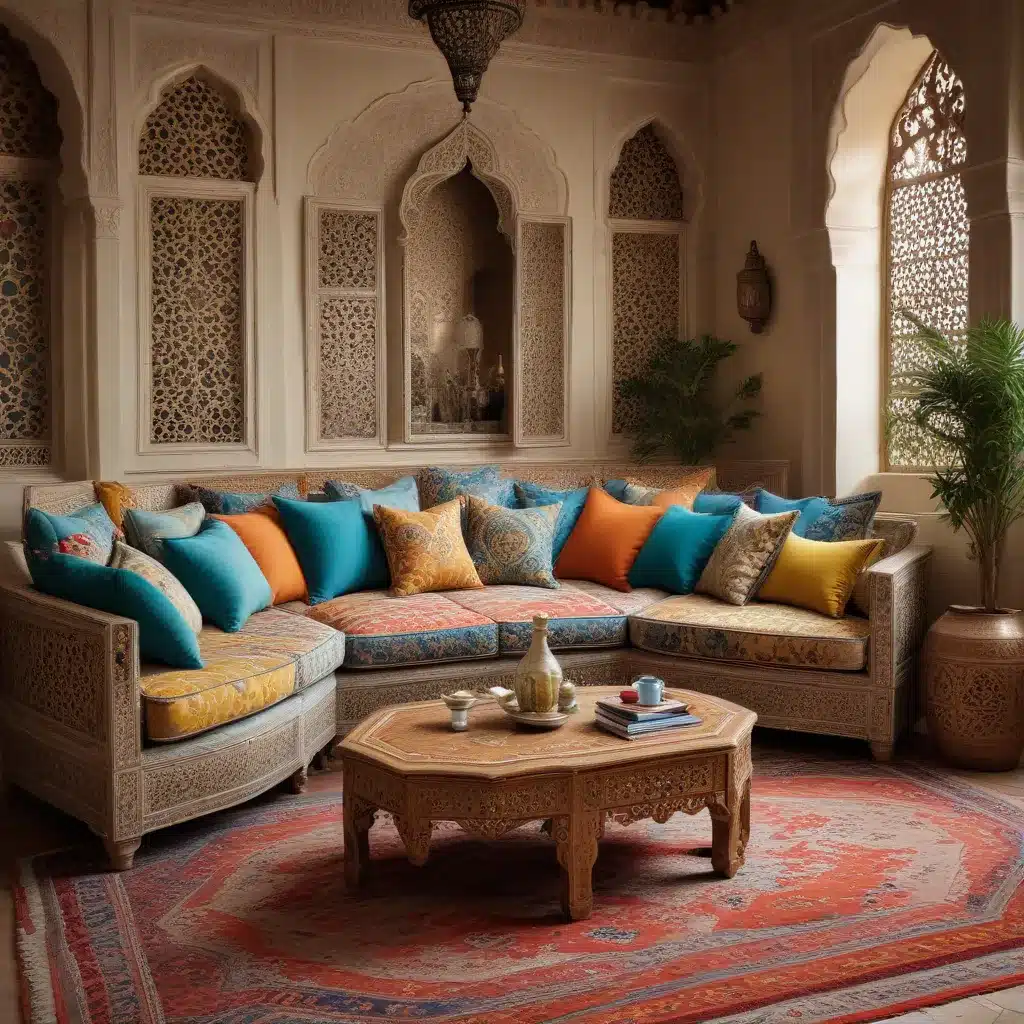 Sofa Spectacular: Moroccan Majesty – Exotic Cultural Influences