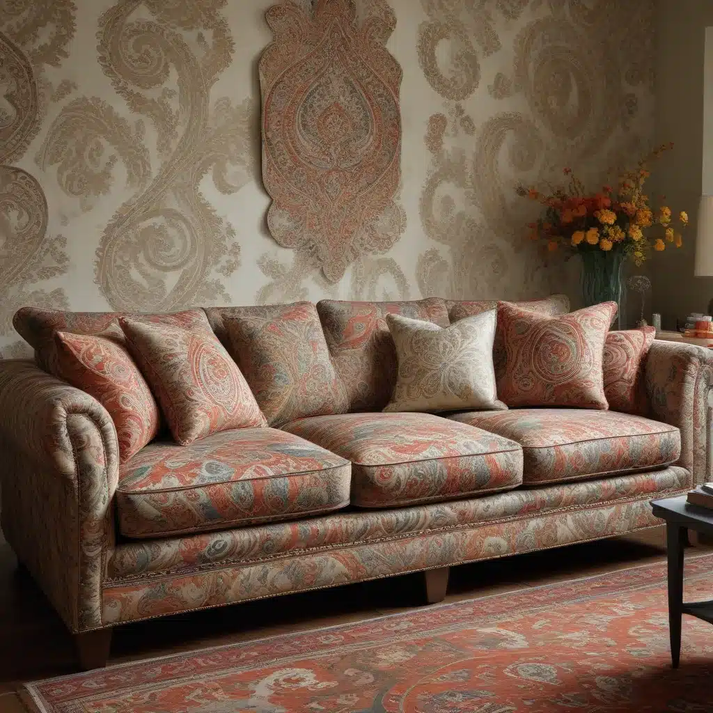 Sofa Spectacular: Paisley Perfected – Modernizing a Timeless Print