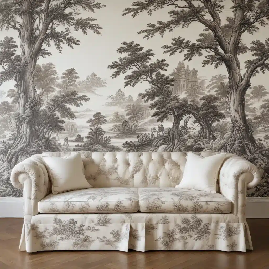 Sofa Spectacular: Toile Tale – Timeless Scenic Patterns Reimagined