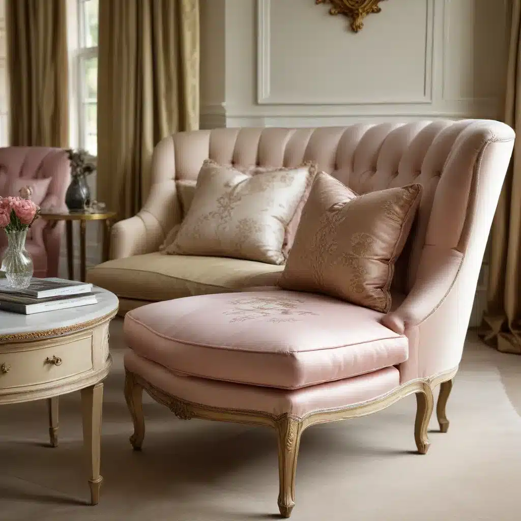 Sumptuous Silk Upholstery for Elegant Family Entertaining at Home