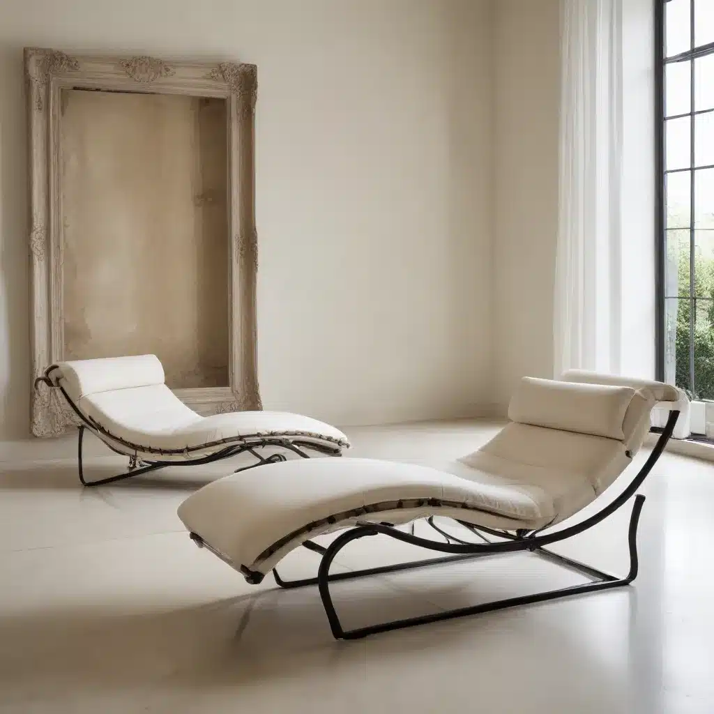 Suspended Elegance: Chaise Longues for Refined Couple Lounging