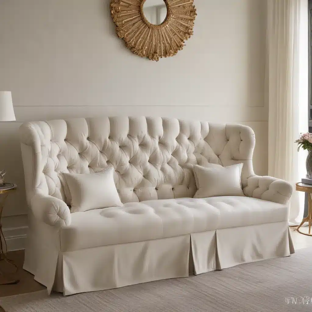 Timeless Tufted: Refined Sofas for Elegant Bedroom Style