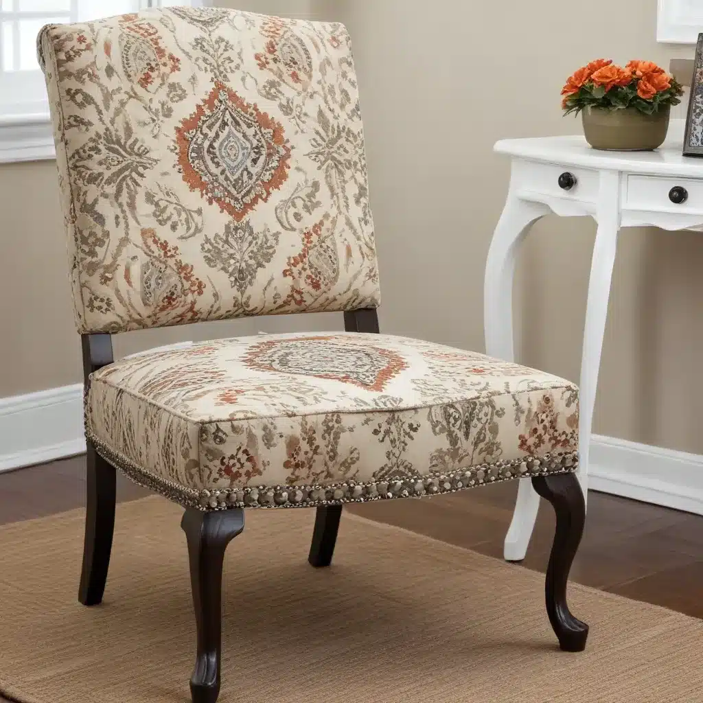 Transform Chairs with Fun Fabrics and Nailheads