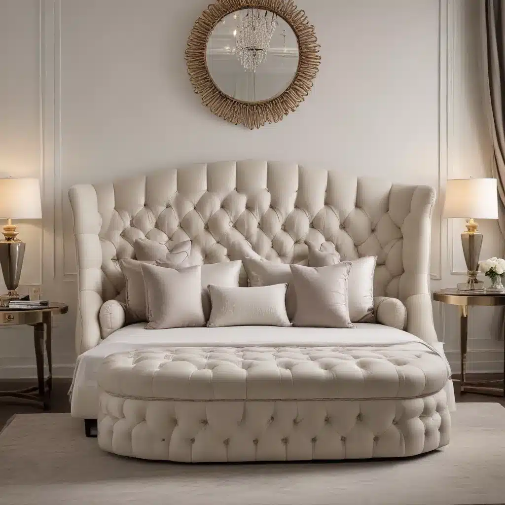 Tufted Elegance: Refined Sofas for Elegant Bedroom Style