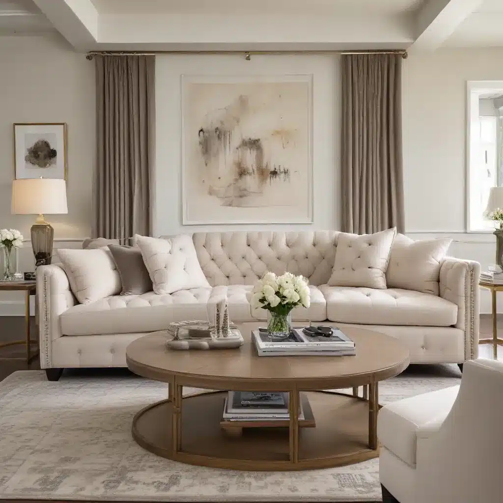 Tufted Sofas Bring Timeless Elegance to Contemporary Family Spaces