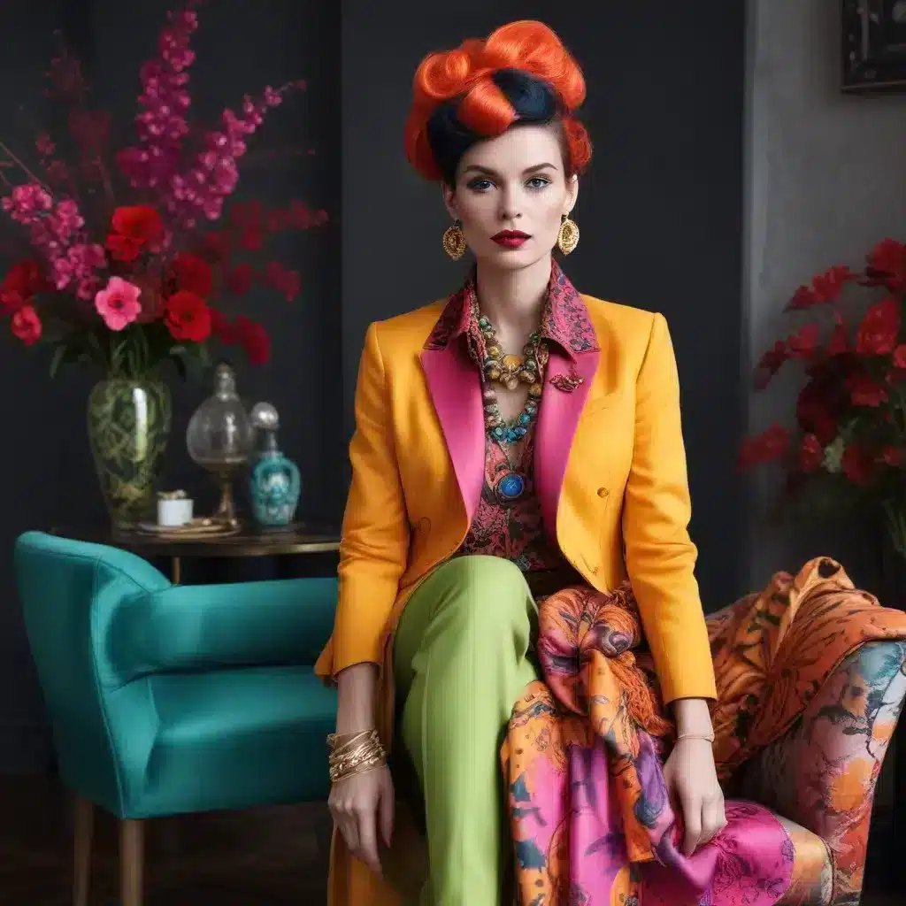 Unexpected Color Combinations for Eccentric Chic Style