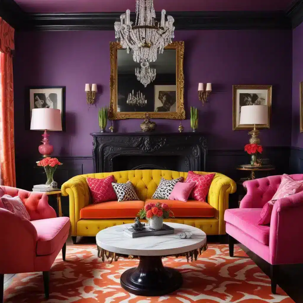 Unexpected Color Combos for an Eccentric Chic Interior