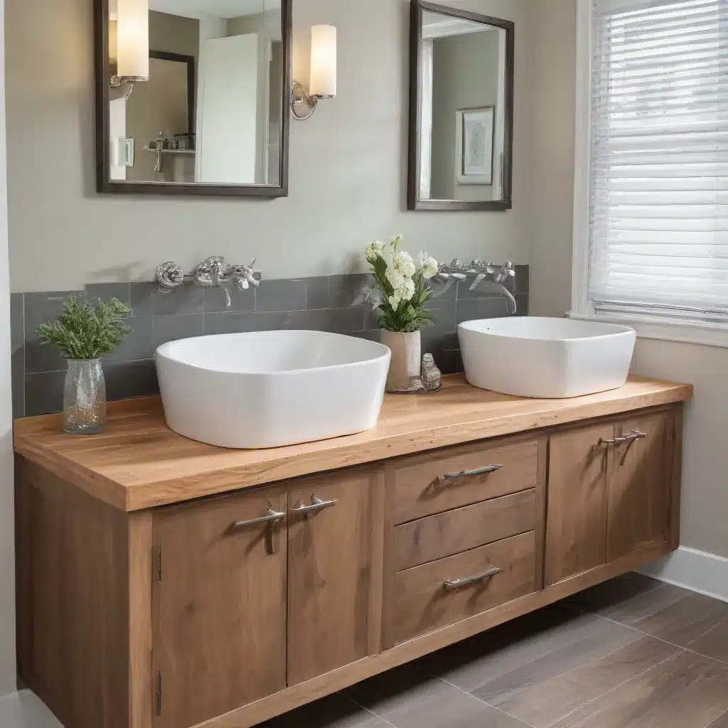 Utilize Wasted Space Under Sinks and Vanities