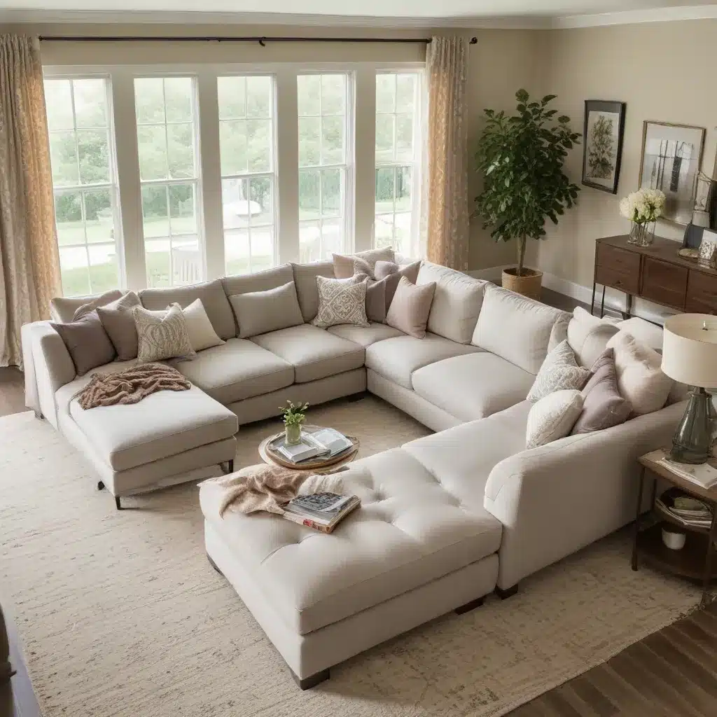 Versatile Sectionals Offer Flexible Seating in Your Family Living Room