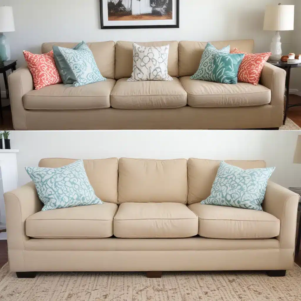 A Sofa Makeover for Under 50