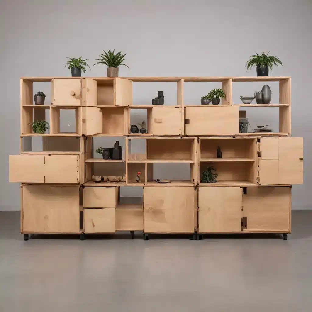 Adaptable Aesthetics Modular Furniture Systems