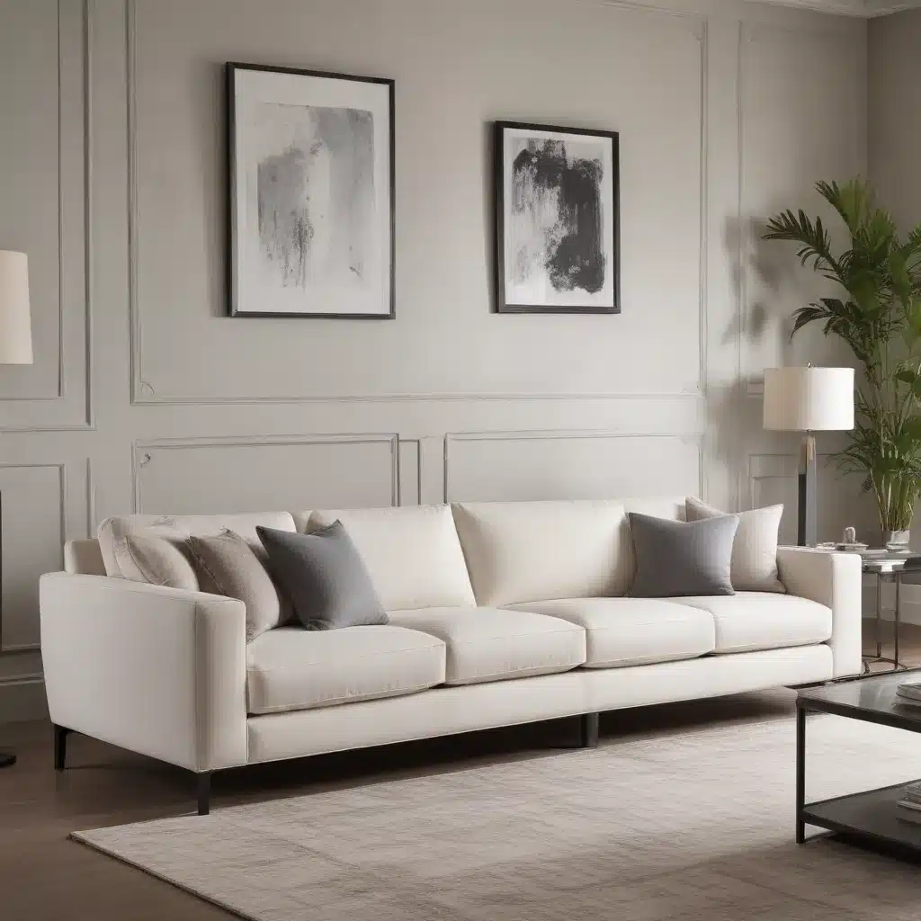 Architectural Arm Styles Give Classic Sofas a Fresh Modern Edge