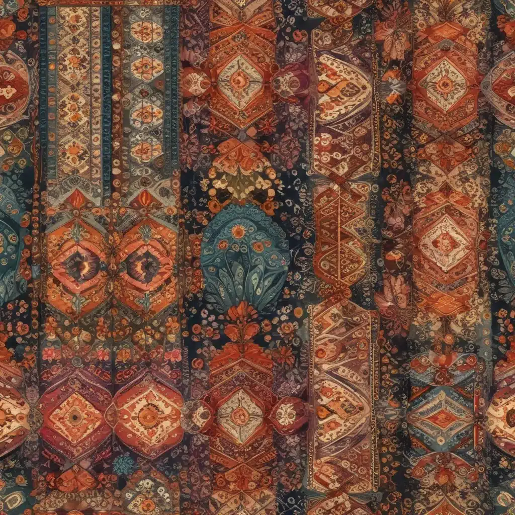 Bohemian Brilliance Free-Spirited Pattern Mixing