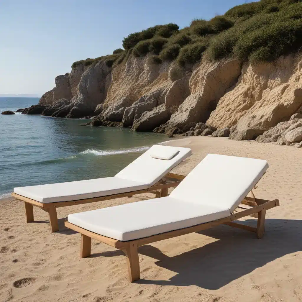 Breezy Chaise Longues for Seaside Sanctuaries