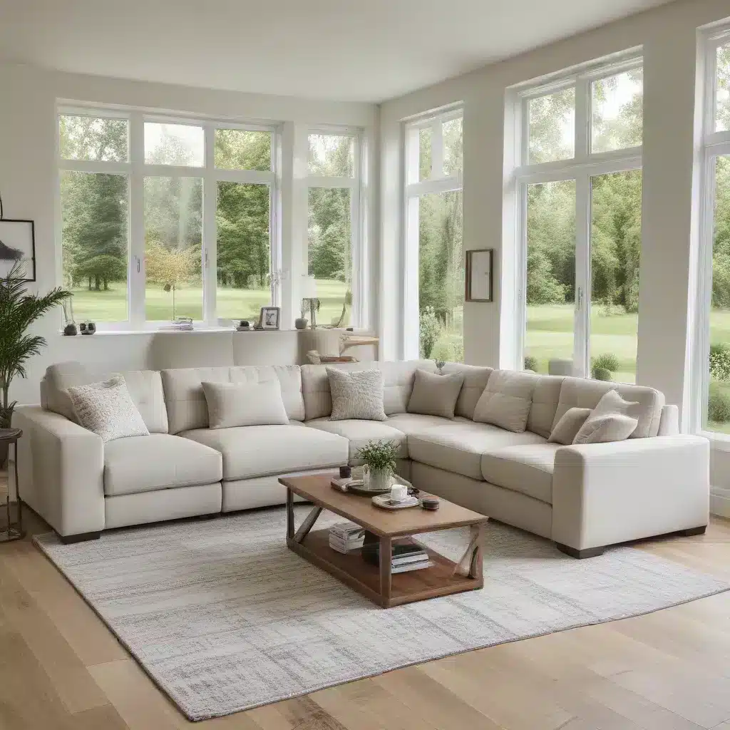 Bring the Family Together on a Comfortable and Stylish U-Shaped Couch