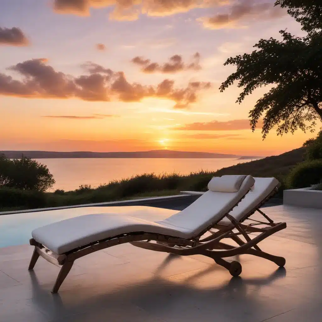 Captivating Chaise Longue Views at Sunset