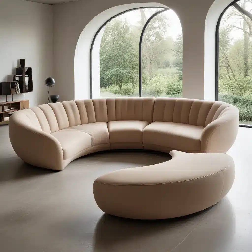 Captivating Curves Sculptural Sofa Shapes that Command Attention