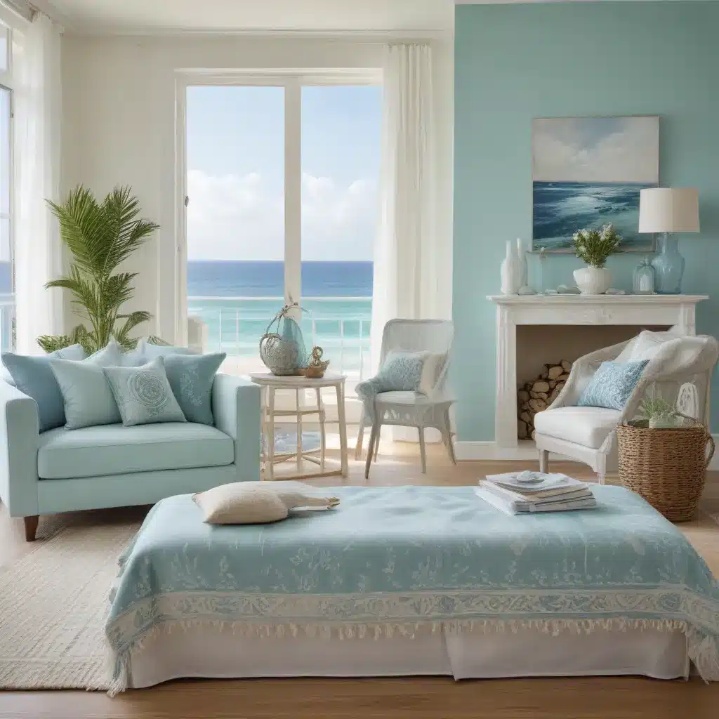 Coastal Calm Oceanic Hues and Motifs for Relaxation