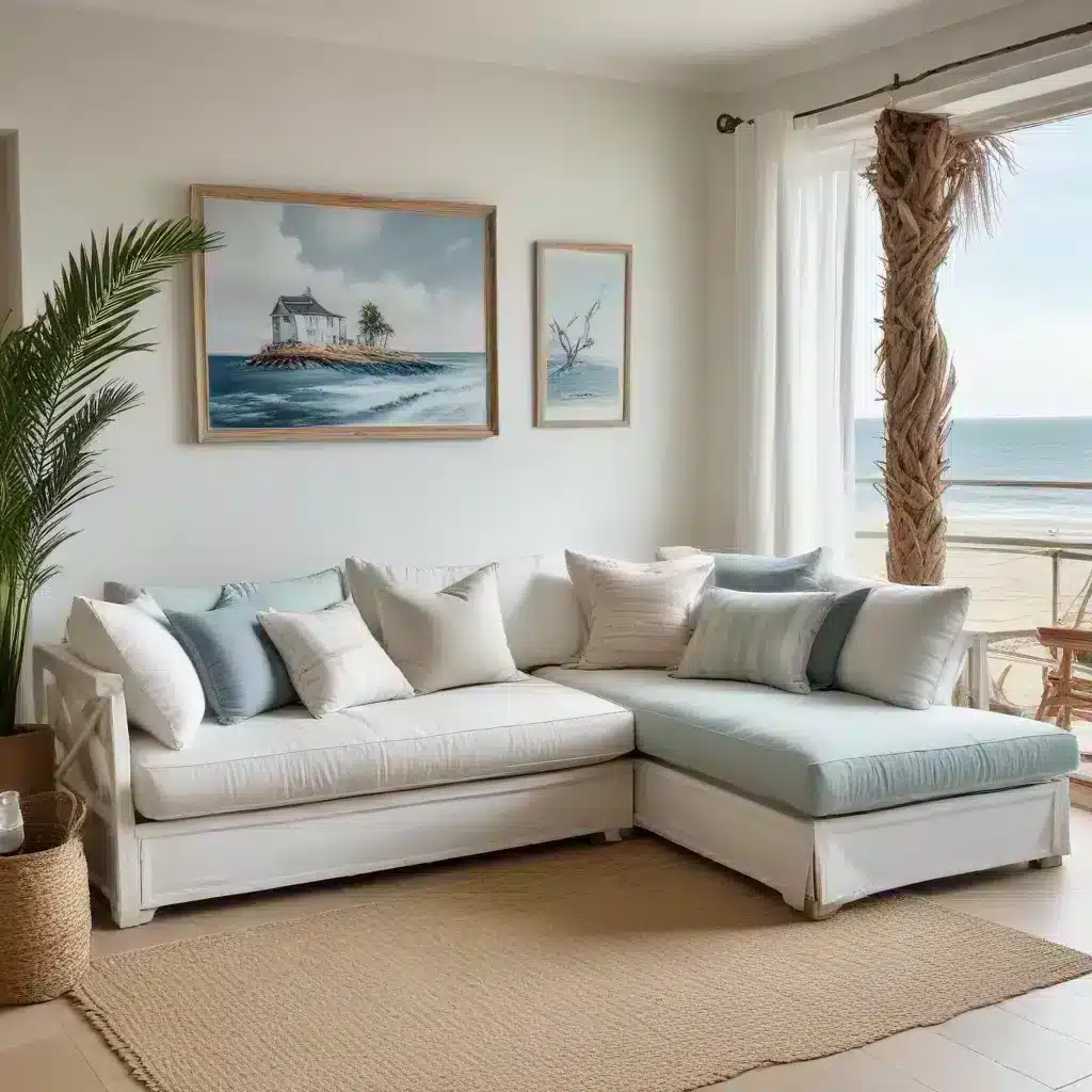Coastal Charm Breezy Corner Sofa Beds for a Relaxed Beachy Vibe