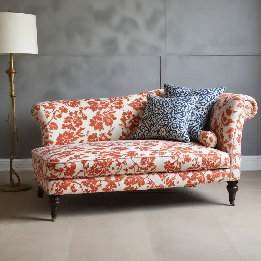 Coordinating Patterns on Your Chaise Longue