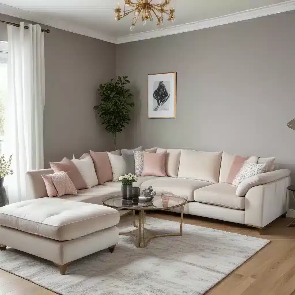 Cozy Sophistication Elevate Your Living Room with Plush Corner Sofas