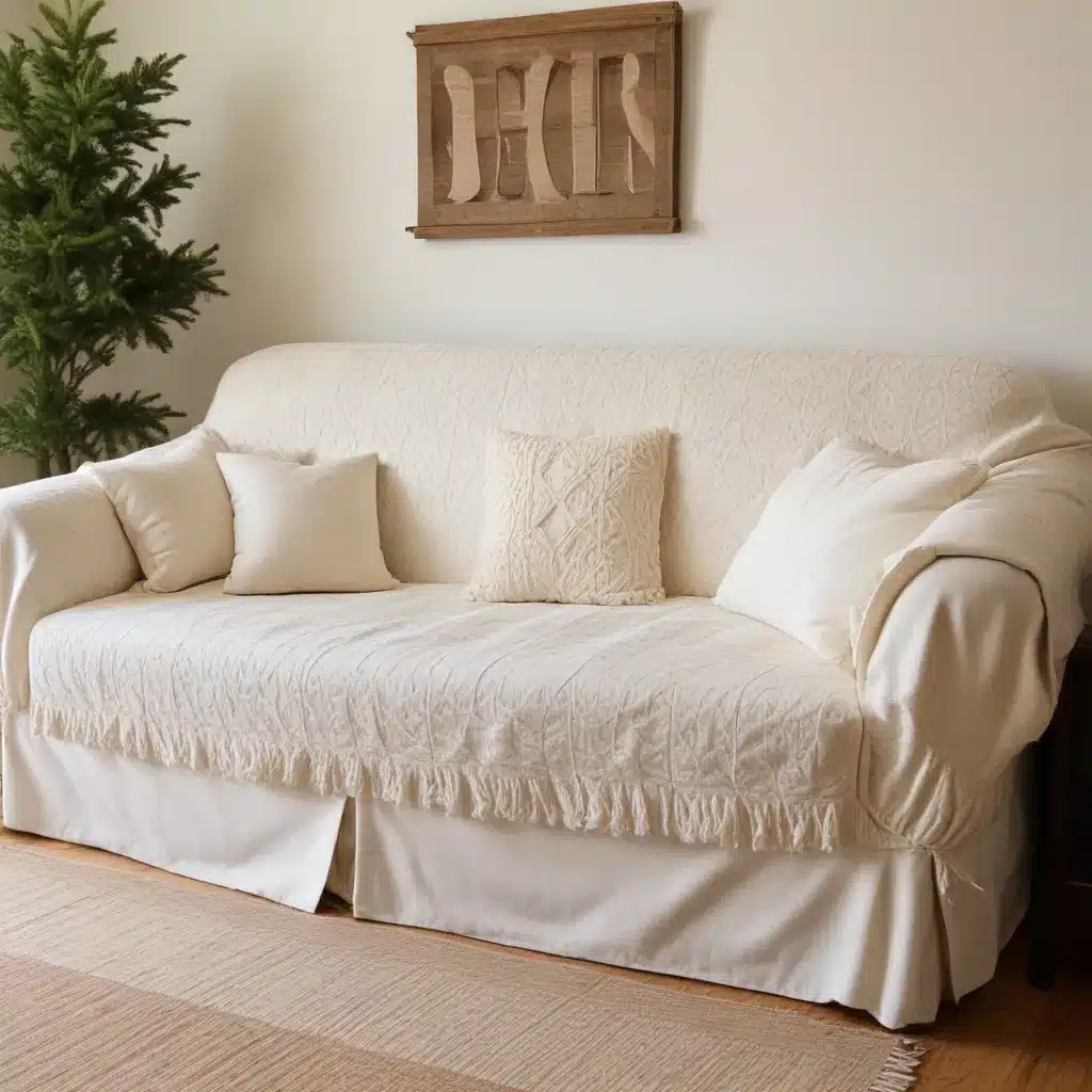 Cozy Up This Winter with DIY Sofa Slipcovers