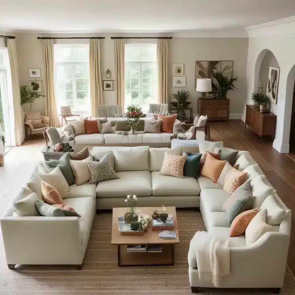 Crafting the Perfect Sofa Oasis Arranging U-Shaped Sofas for Maximum Comfort