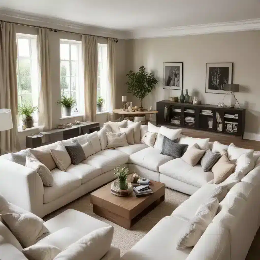 Crafting the Perfect Sofa Sanctuary Arranging U-Shaped Sofas for Maximum Comfort and Style in Your Dream Living Space