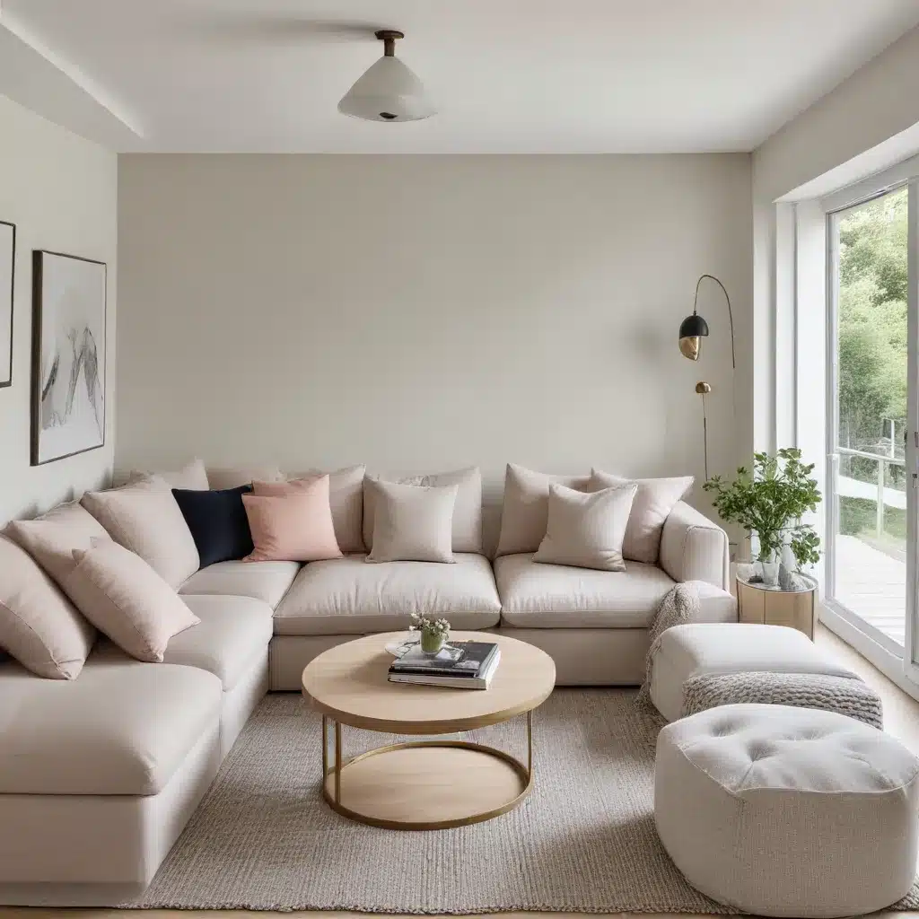 Create a Cozy Nook with a Stylish U-Shaped Sofa