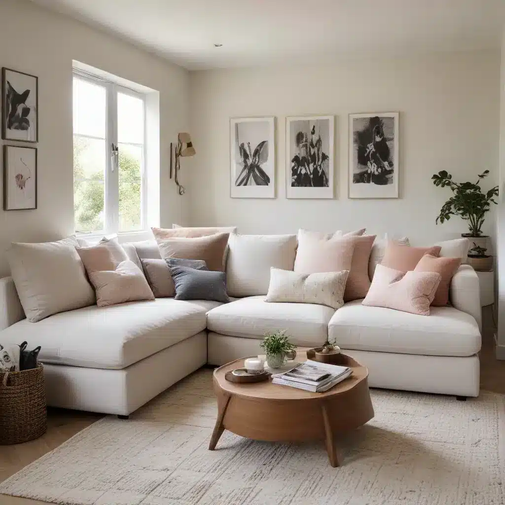 Create a Cozy Nook with a Stylish and Versatile U-Shaped Sofa