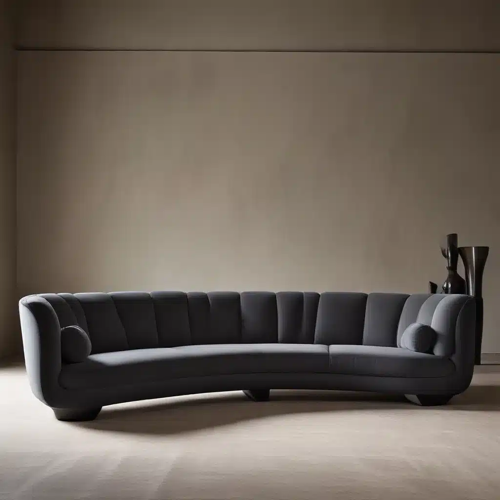 Curvaceous Elegance Sofas that Command Attention with Sweeping Silhouettes