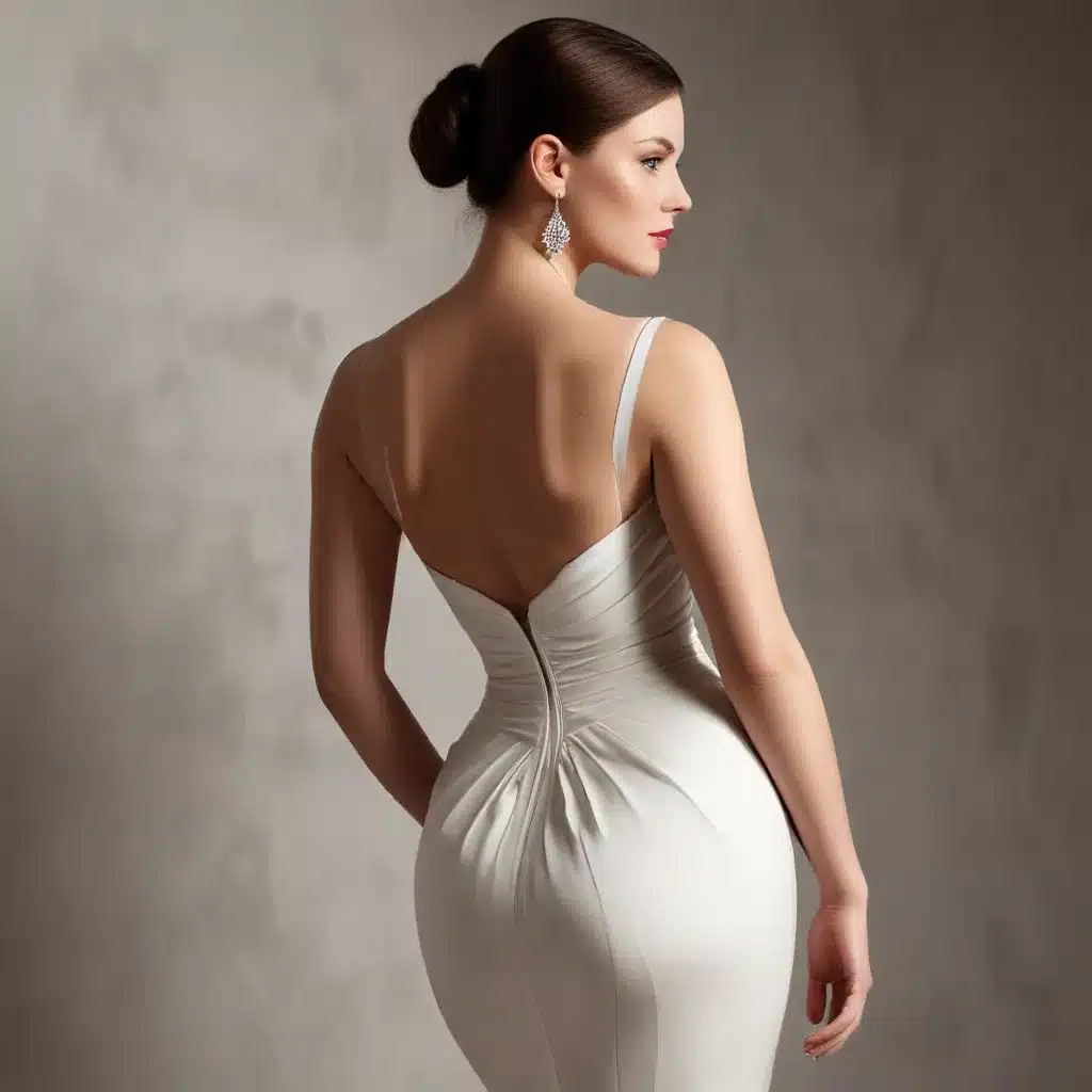 Curvaceous Silhouettes Command Attention with Elegant Forms