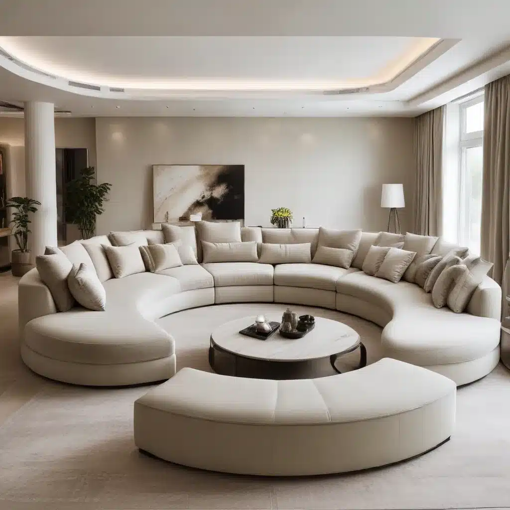 Curve Your Space Curve Your Relaxation Designing with U-Shaped Sofas