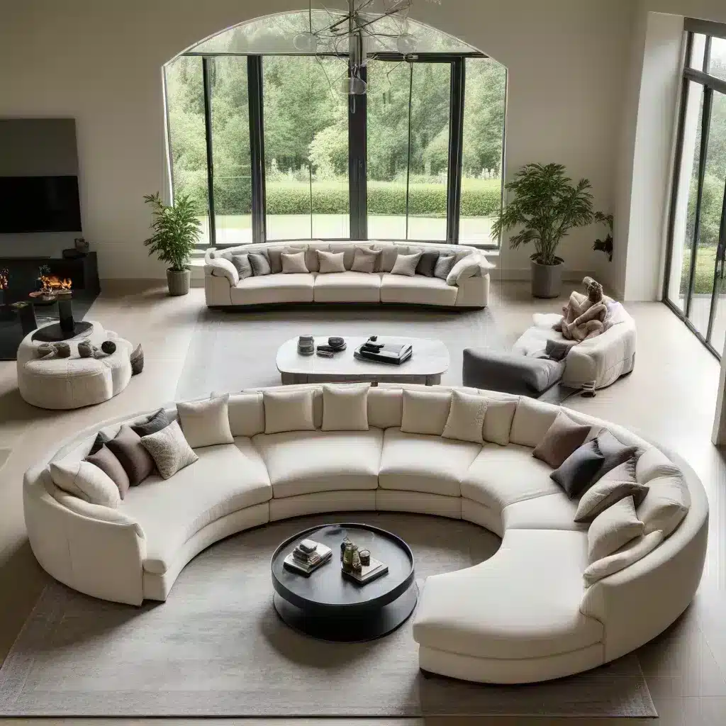 Curve Your Space Curve Your Relaxation Designing with Versatile and Inviting U-Shaped Sofas