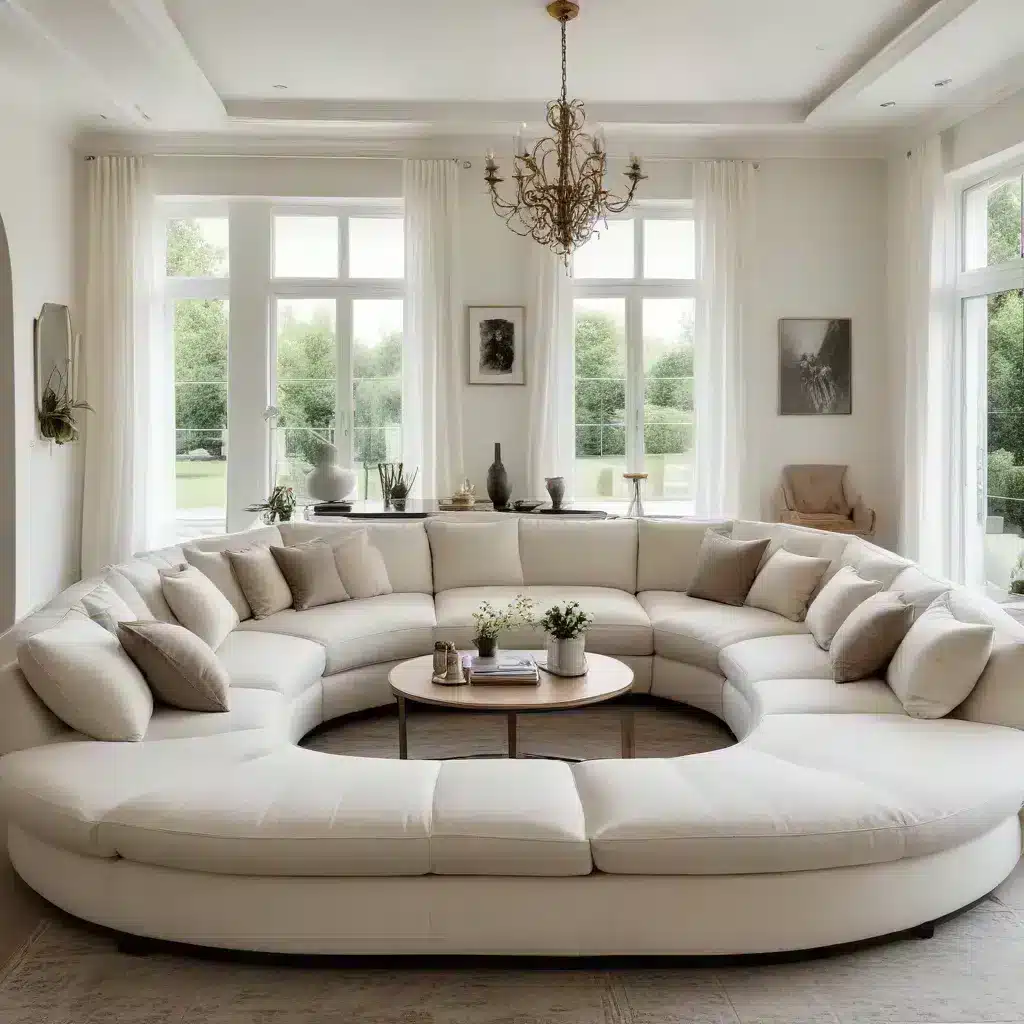 Curve Your Space Curve Your Relaxation Designing with Versatile and Inviting U-Shaped Sofas to Transform Any Room in Your Home