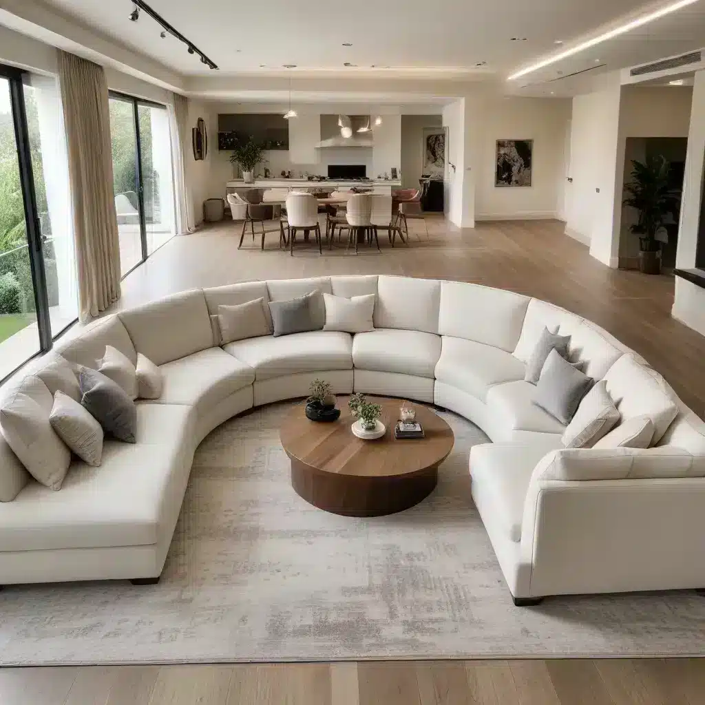 Curve Your Space Curve Your Relaxation Transforming Any Room with Inviting U-Shaped Sofas for Elevated Living
