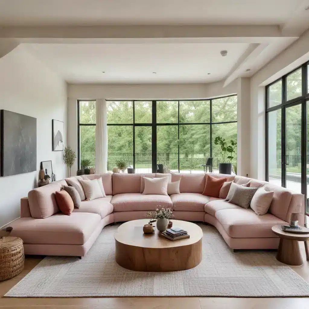 Curve Your Way to a Cozy Retreat with a U-Shaped Sofa