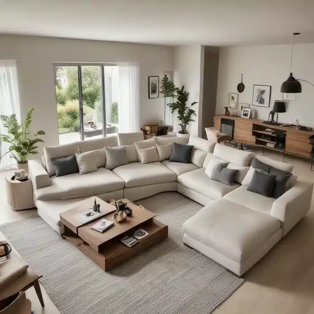 Discover the Endless Possibilities of Incorporating a Versatile U-Shaped Sofa in Your Home for Maximum Visual Impact and Functional Benefits