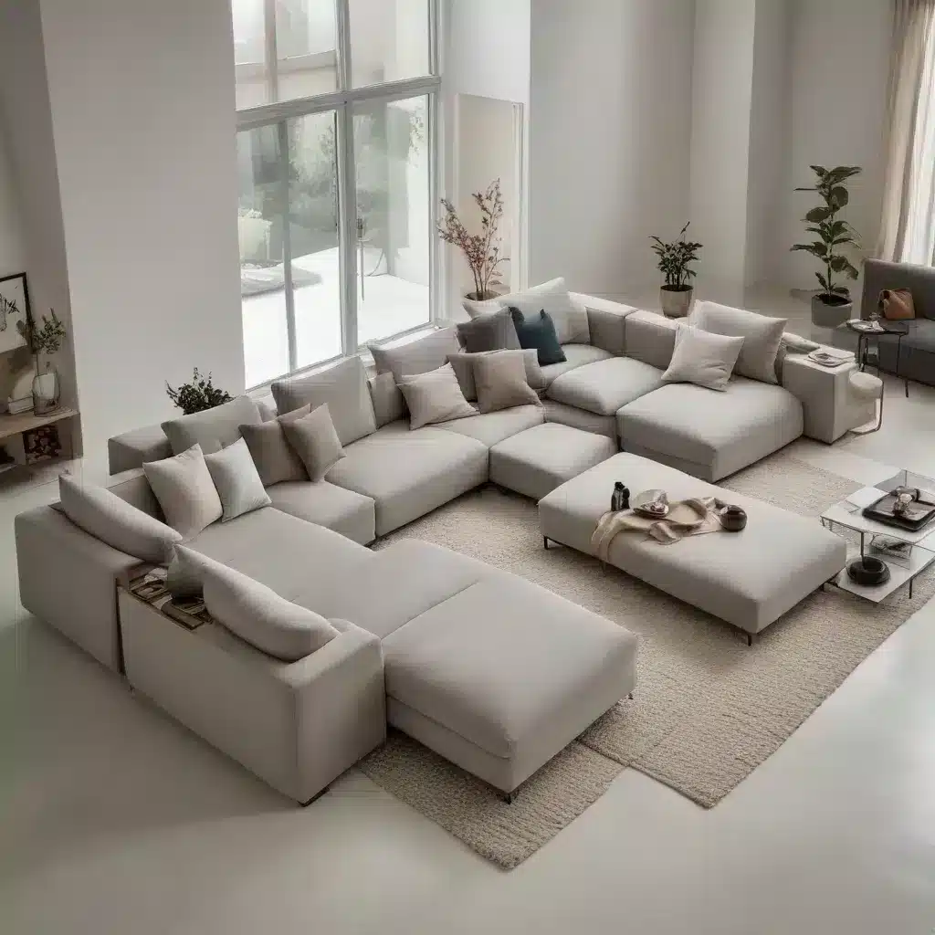 Discover the Endless Possibilities of Incorporating a Versatile U-Sofa
