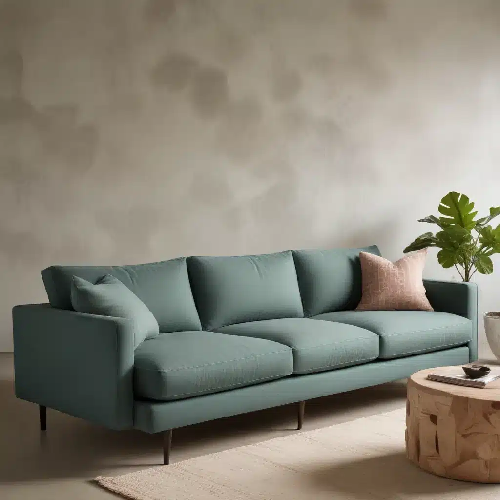 Eco-Chic Fabrics Elevate Sustainable Sofa Design