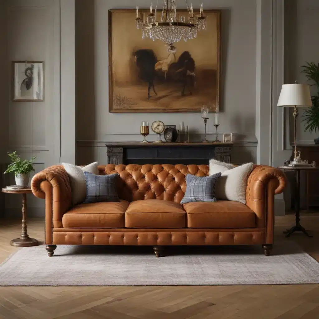 Elevate Your Living Room with a Timeless Chesterfield Sofa