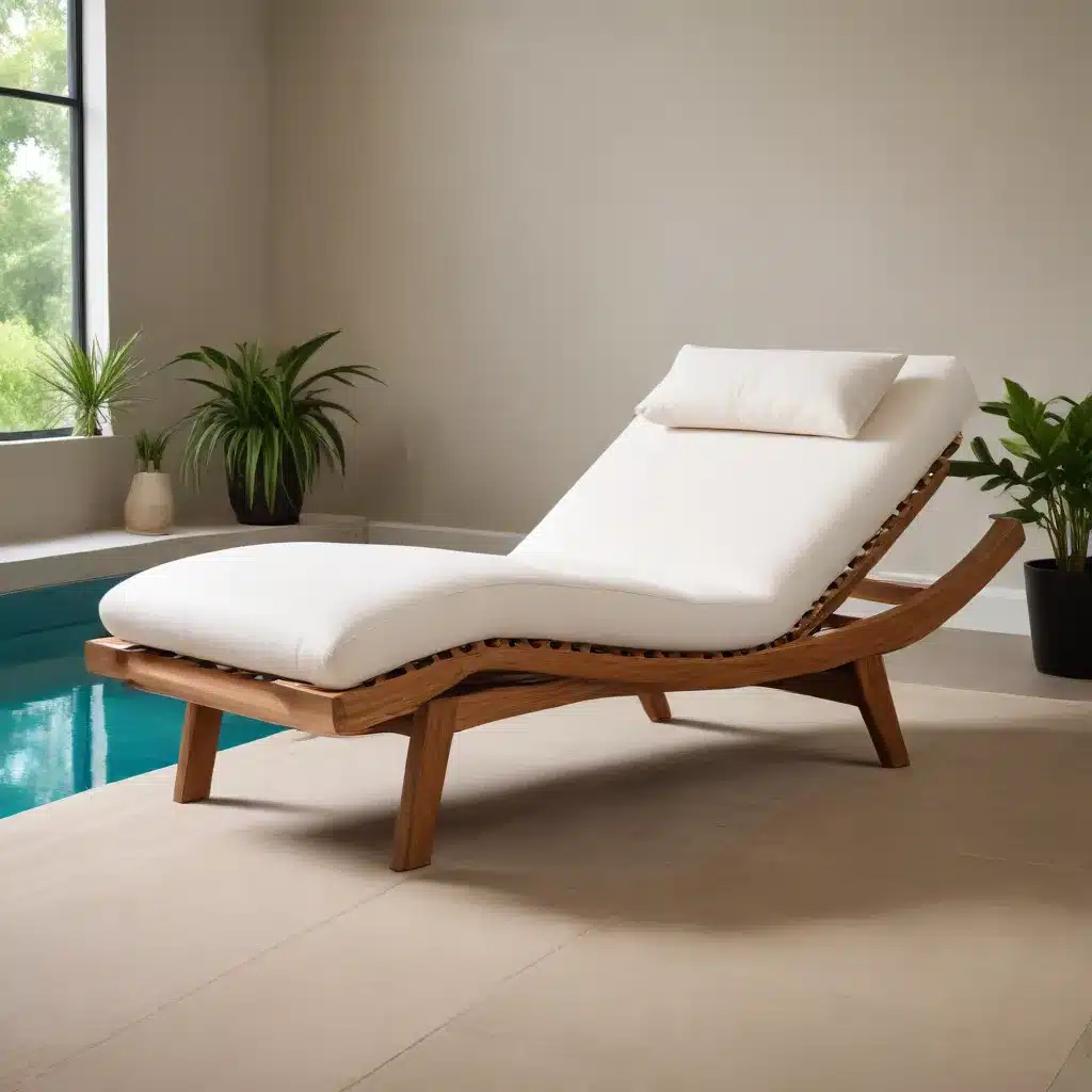 Elevated Relaxation with a Handcrafted Chaise